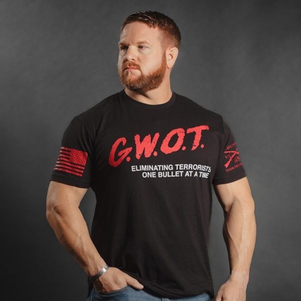 G.W.O.T. T-Shirt - Black - Image 3