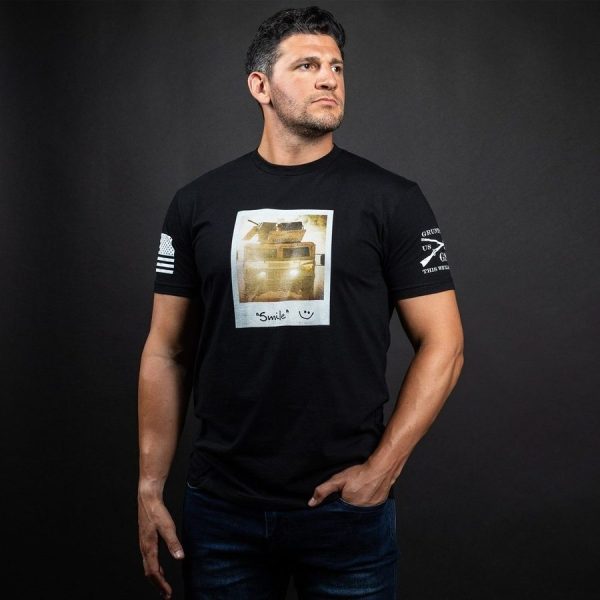Smile T-Shirt - Black - Image 5