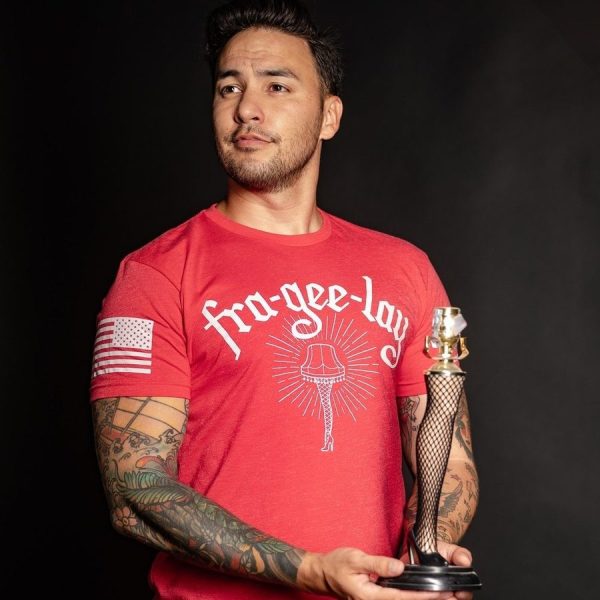 Fra-gee-lay T-Shirt - Red - Image 3