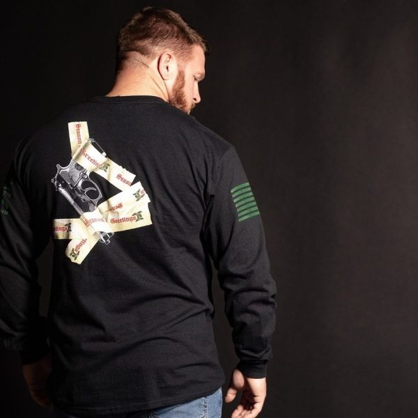 Yippie Ki Yay 2.0 Long Sleeve - Black - Image 7