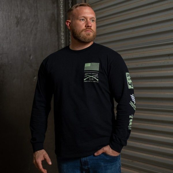 Murder Hog Long Sleeve - Black - Image 6