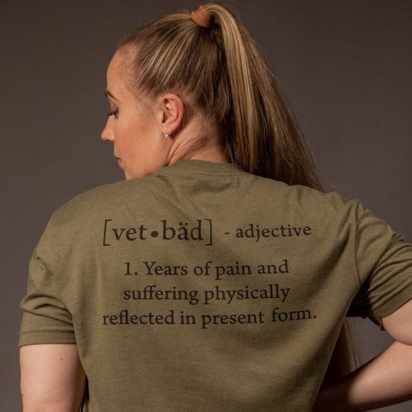 Women's Vet Bod Boyfriend Fit T-Shirt - Military Green - Image 7