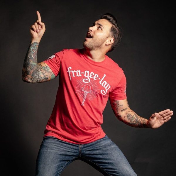 Fra-gee-lay T-Shirt - Red - Image 4