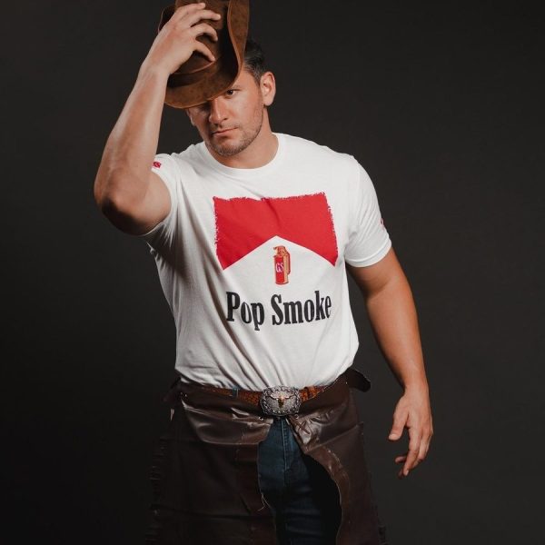 Pop Smoke T-Shirt - White - Image 6