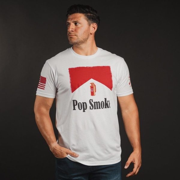 Pop Smoke T-Shirt - White - Image 5