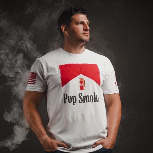 Pop Smoke T-Shirt - White - Image 3