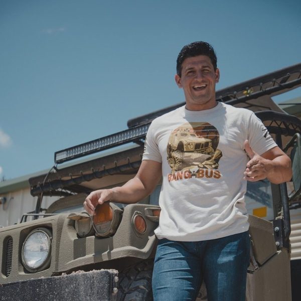 Bang Bus T-Shirt - Sand - Image 3