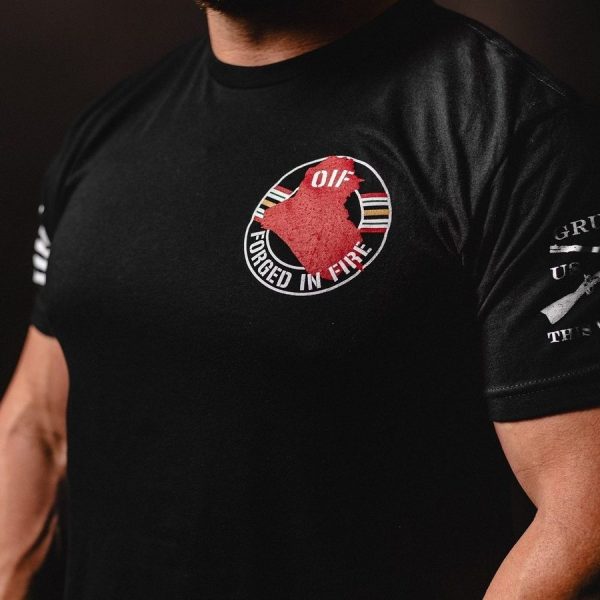 Forged In Fire OIF 2.0 T-Shirt - Black - Image 3