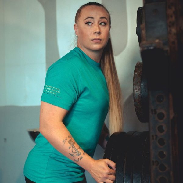 Women's Made For Power Boyfriend Fit T-Shirt - Heather Aqua - Image 7