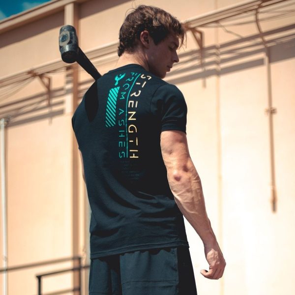 Strength From Ashes T-Shirt - Black - Image 5