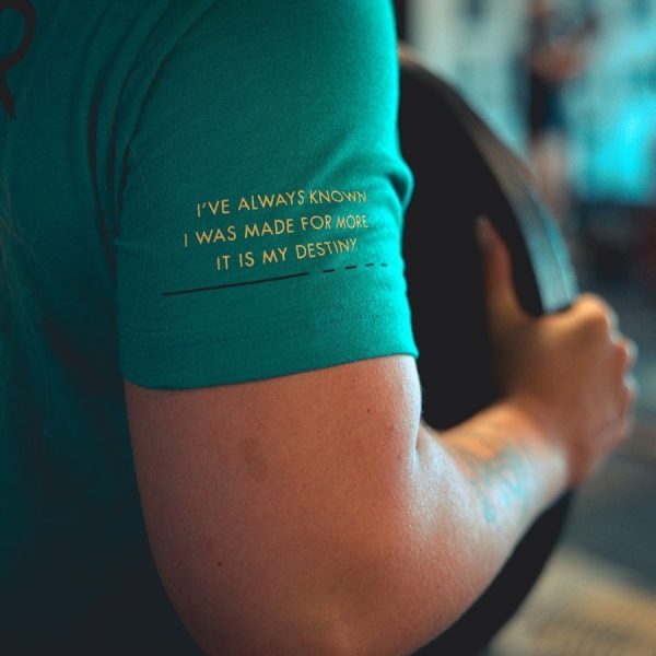 Women's Made For Power Boyfriend Fit T-Shirt - Heather Aqua - Image 6