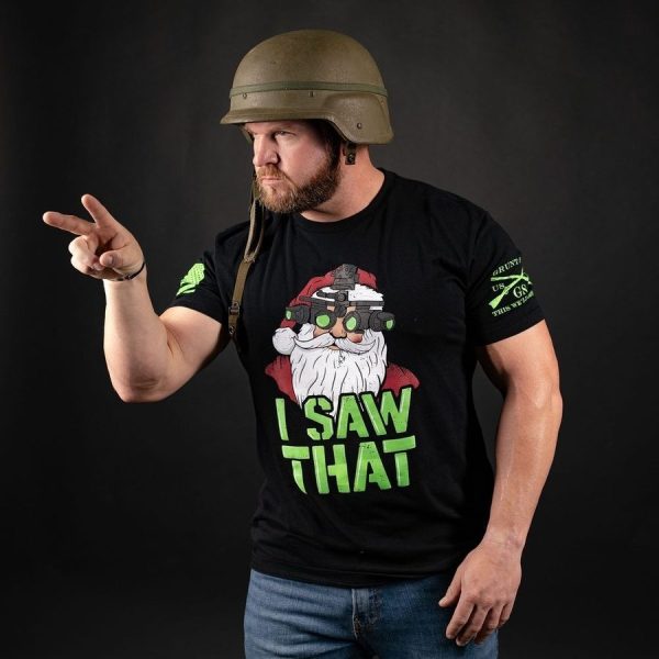 I Saw That T-Shirt - Black - Image 5