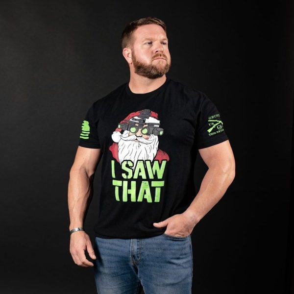 I Saw That T-Shirt - Black - Image 4
