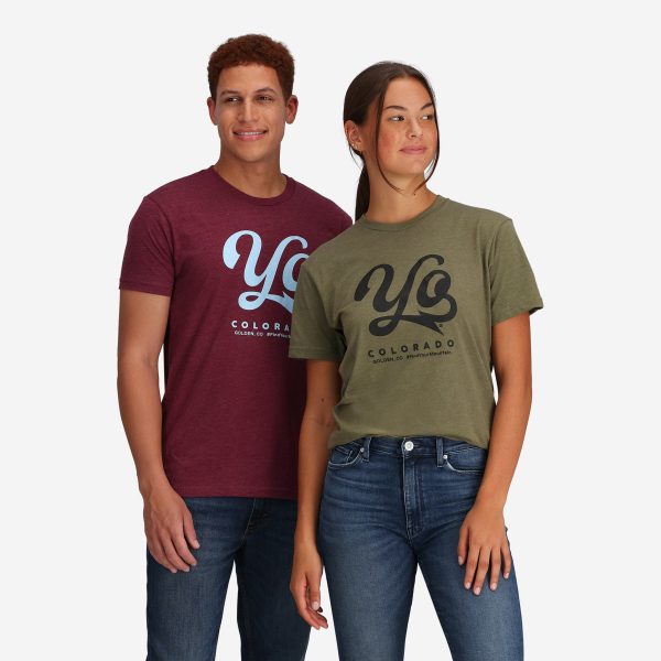 Unisex Bolt Logo T-Shirt - Army Green - Image 2