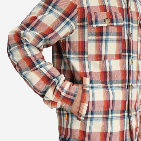 Men's Benny Sherpa Lined Flannel Jacket - Image 6