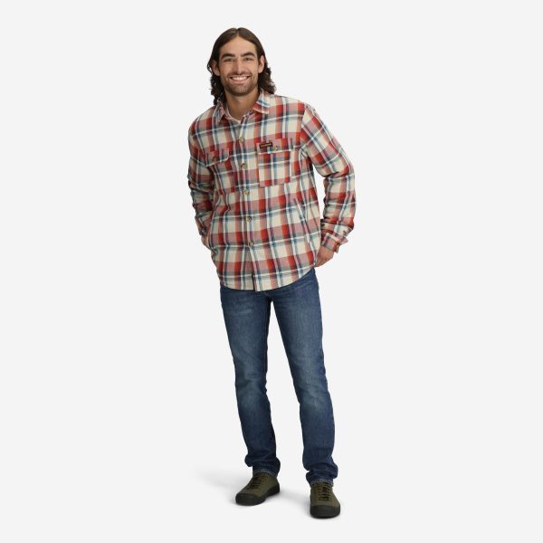 Men's Benny Sherpa Lined Flannel Jacket - Image 5