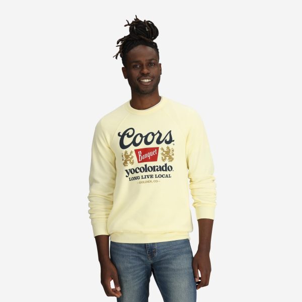 Coors Banquet x YoColorado Gold Crew Neck Sweatshirt - LIMITED EDITION - Image 2