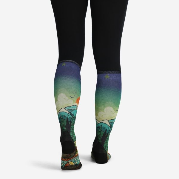 Smartwool x  YoColorado x Coors Banquet Over the Calf Ski Socks - LIMITED EDITION - Image 3