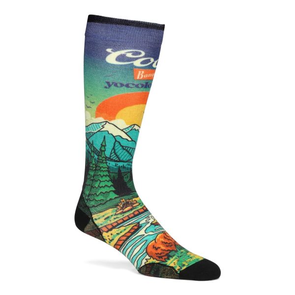 Smartwool x  YoColorado x Coors Banquet Over the Calf Ski Socks - LIMITED EDITION - Image 4