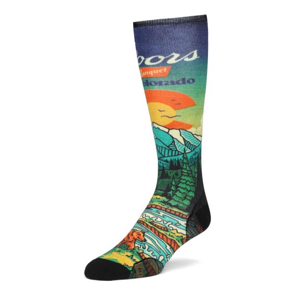Smartwool x  YoColorado x Coors Banquet Over the Calf Ski Socks - LIMITED EDITION - Image 6