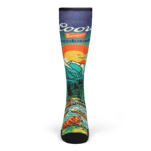 Smartwool x  YoColorado x Coors Banquet Over the Calf Ski Socks - LIMITED EDITION - Image 7
