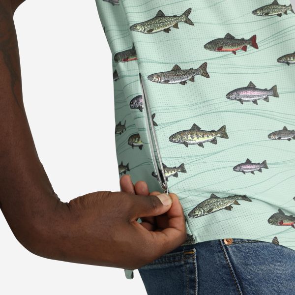 Men's Enduro Go Fish Tech Shirt - Image 5