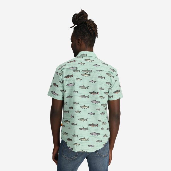 Men's Enduro Go Fish Tech Shirt - Image 4