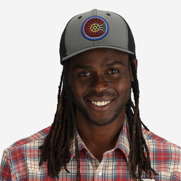 Colorado Mountain Bike Wheel Tech Trucker Hat - Image 2
