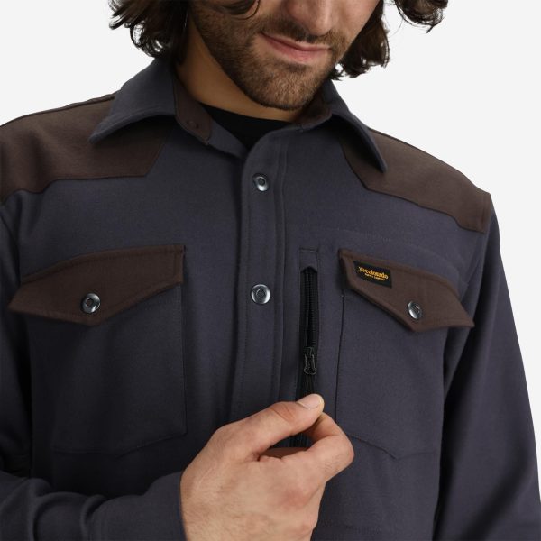 Men's Quandary Stretch Twill Snap Shirt - Image 4