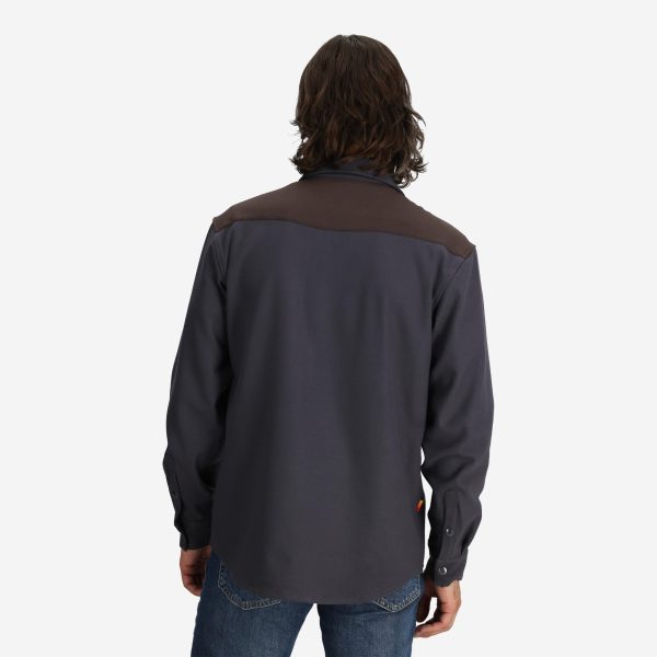 Men's Quandary Stretch Twill Snap Shirt - Image 3