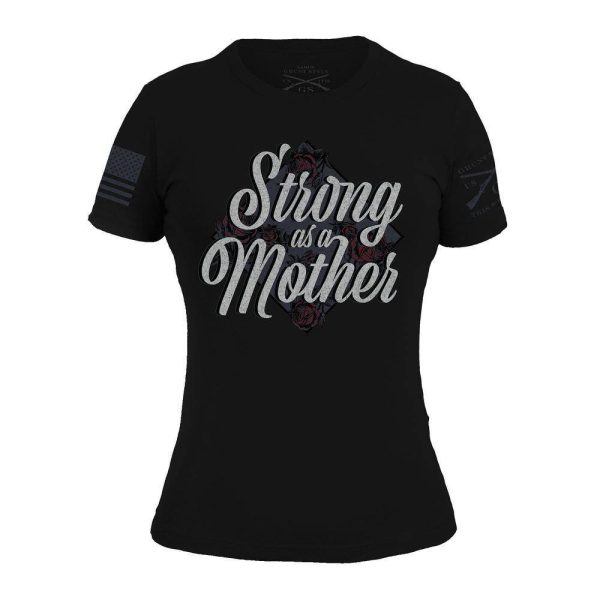 Strong As A Mother - Black - Image 2