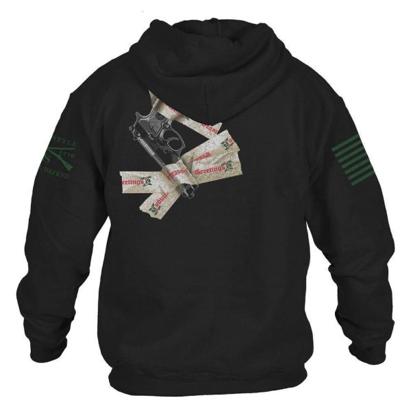 Yippie Ki Yay 2.0 Hoodie - Black - Image 5