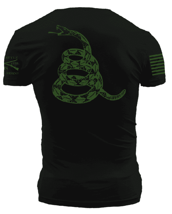 Concealed Gadsden 2.0 Tee - Black - Image 2