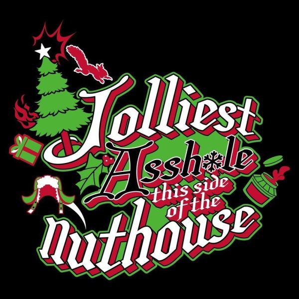 This Side of the Nuthouse Hoodie - Black - Image 2
