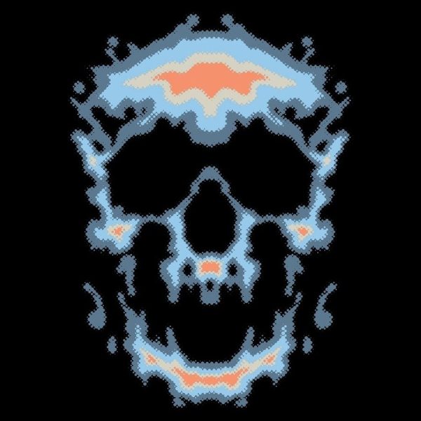 Infrared Skull T-Shirt - Black - Image 2