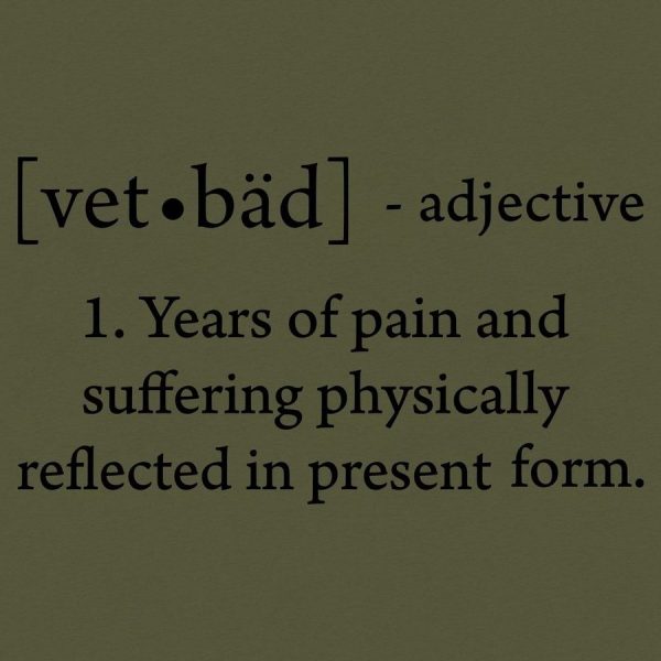 Vet Bod T-Shirt - Military Green - Image 2