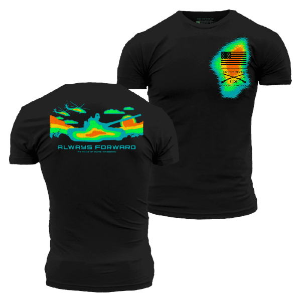 Always Forward Infrared T-Shirt - Black