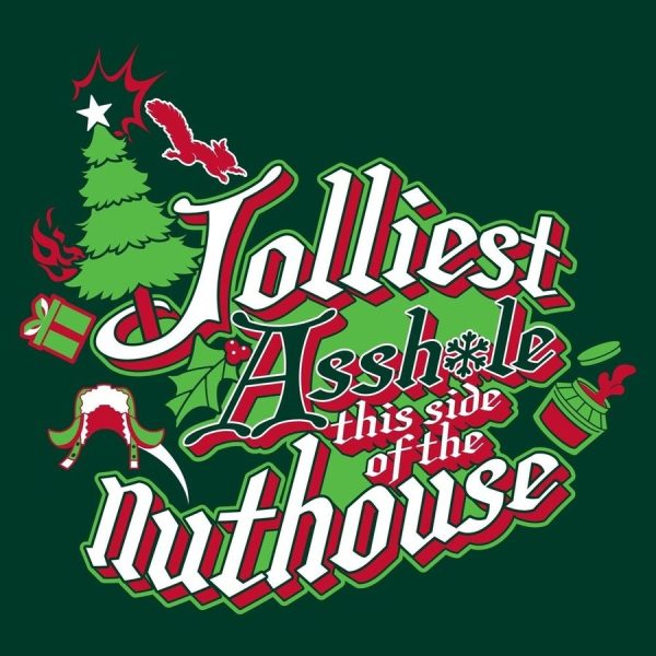 This Side of the Nuthouse T-Shirt - Heather Forest Green - Image 2