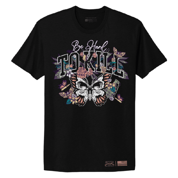 Women's Hard To Kill Boyfriend Fit T-Shirt - Black - Image 2