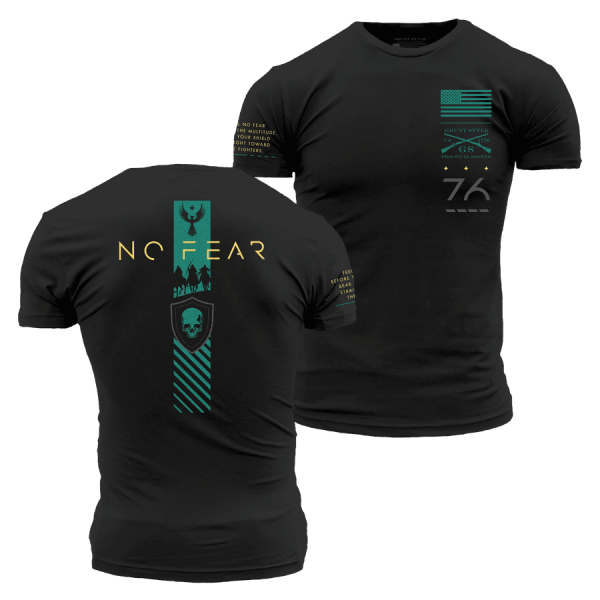 No Fear T-Shirt - Black