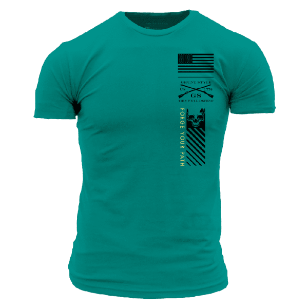 Find A Way Or Make One T-Shirt - Heather Aqua - Image 6