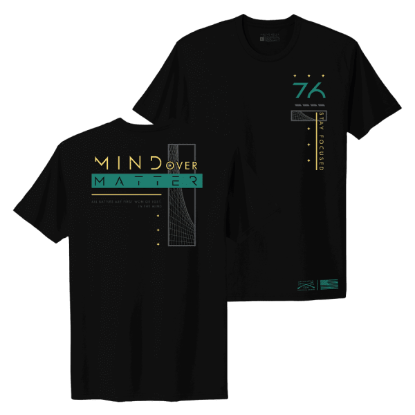 Women's Mind Over Matter Boyfriend Fit T-Shirt - Black - Image 3