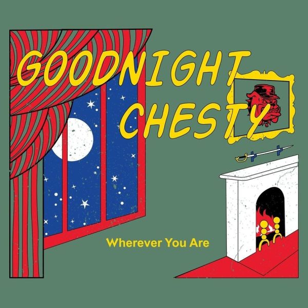 Goodnight Chesty T-Shirt - Heather Forest Green - Image 2