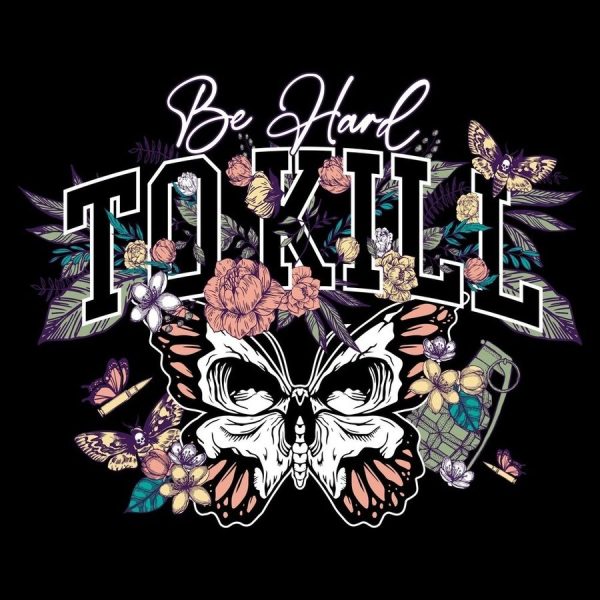 Women's Hard To Kill Hoodie - Black - Image 3