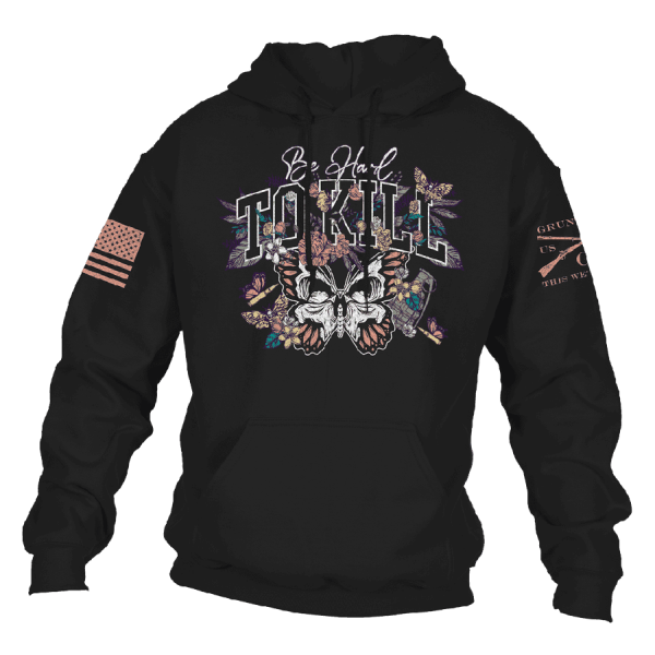 Women's Hard To Kill Hoodie - Black - Image 2