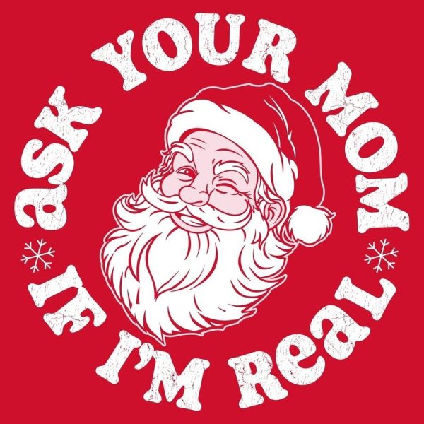 Ask Your Mom T-Shirt - Red - Image 2