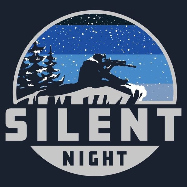 Silent Night T-Shirt - Midnight Navy - Image 2