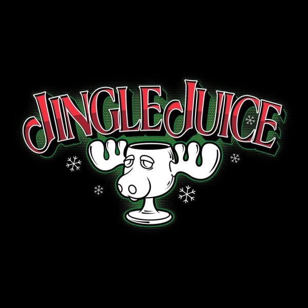 Jingle Juice T-Shirt - Black - Image 2