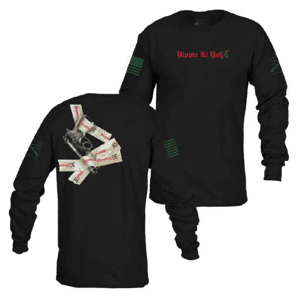 Yippie Ki Yay 2.0 Long Sleeve - Black