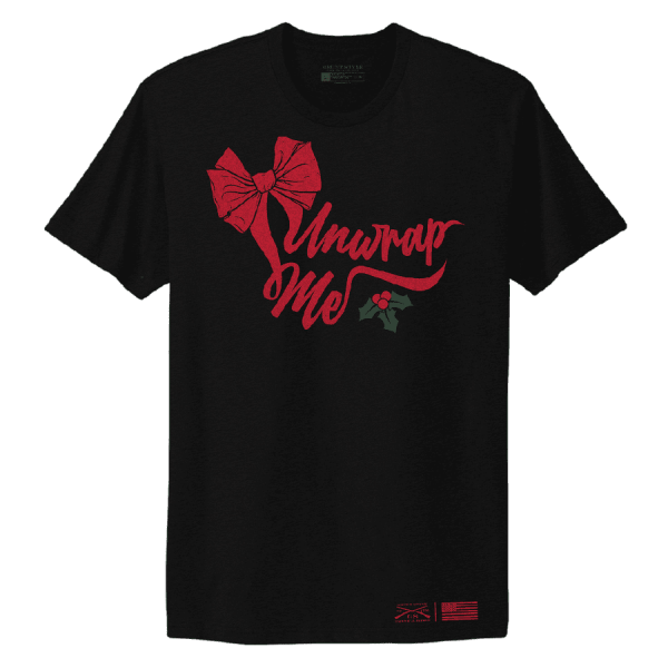 Women's Unwrap Me Boyfriend Fit T-Shirt - Black - Image 2